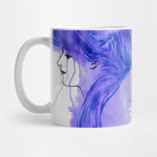 The girl with the lavender hair Mug